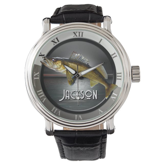 Moon Water & Walleye Pike    Watch (Front)