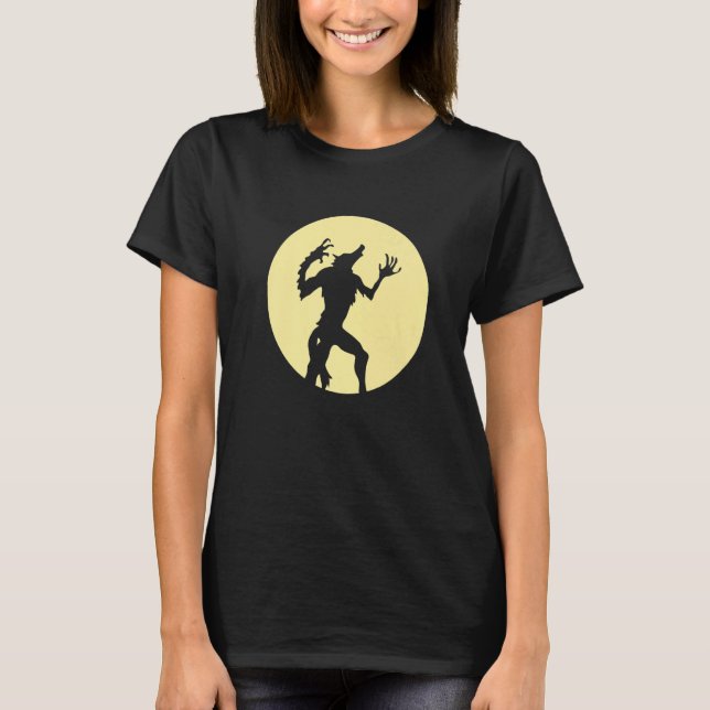 Moon Werewolf   T-Shirt (Front)