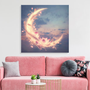 Moon Whisper Mandala Boho Wall Art