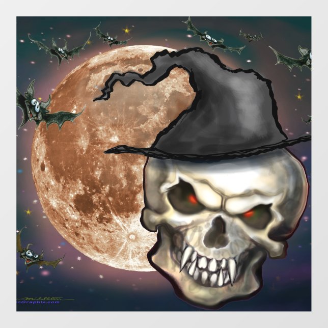 Moon Window Cling (Sheet)