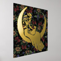 Moon Witch MoonChild Pagan Wicca Art