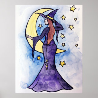 Moon Witch Poster