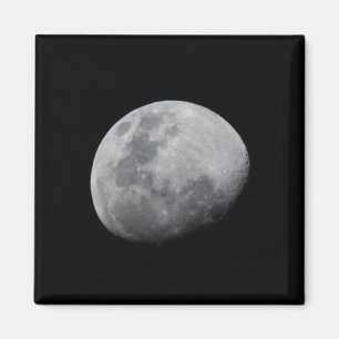 Moon with Black Sky Zambia, South Luangwa Magnet