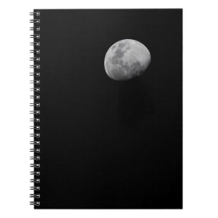 Moon with Black Sky Zambia, South Luangwa Notebook