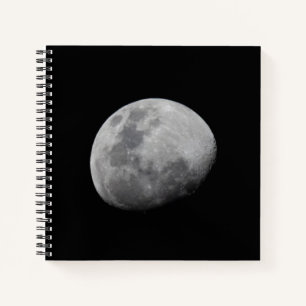 Moon with Black Sky Zambia, South Luangwa Notebook