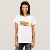 Moona periodic table name shirt (Front Full)