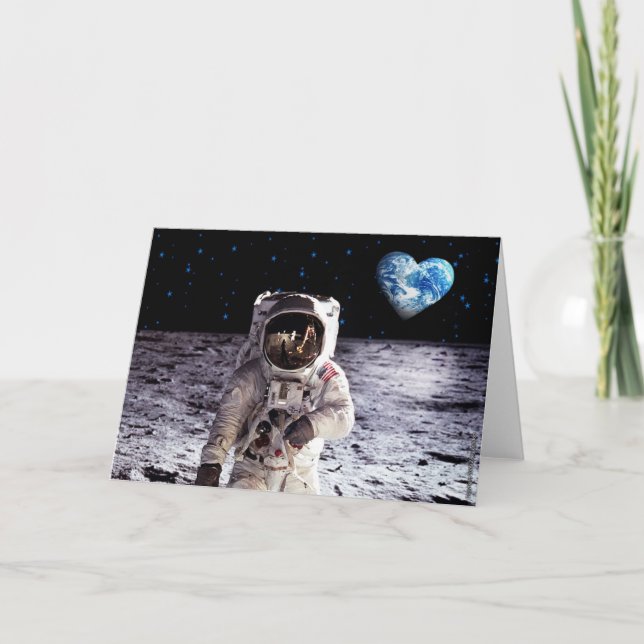 Moonage Daydream Greeting Card (Front)