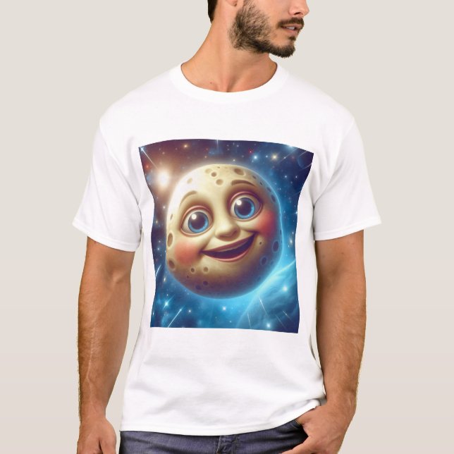 Moonage Smiles T-Shirt (Front)