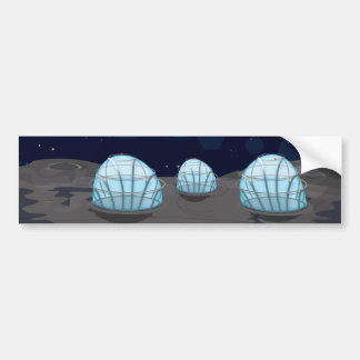 Moonbase Bumper Sticker