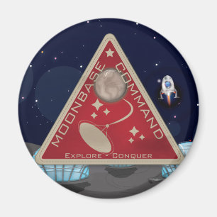 Moonbase Magnet