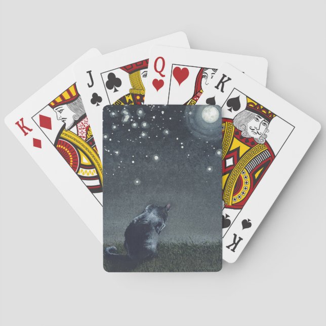 Moonbathing Playing Cards (Back)