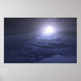 Moonbeam Sea Poster