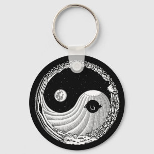 Moonbird Yang Key Ring