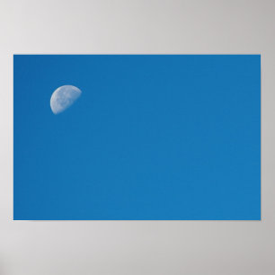 MoonBlue Poster