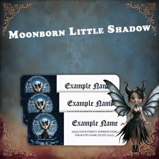 Moonborn Little Shadow, the Cute Gothic Fairy  (Creator Uploaded)