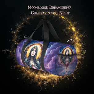 Moonbound Dreamkeeper – Guardian of the Night. Duffle Bag
