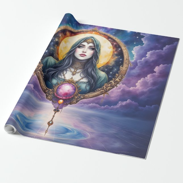 Moonbound Dreamkeeper – Guardian of the Night.   Wrapping Paper (Unrolled)