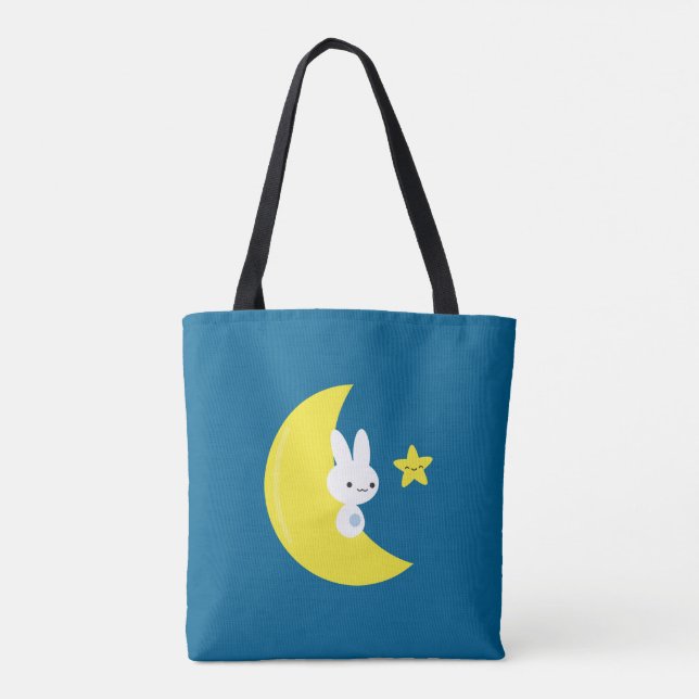 Moonbunny Tote Bag (Back)
