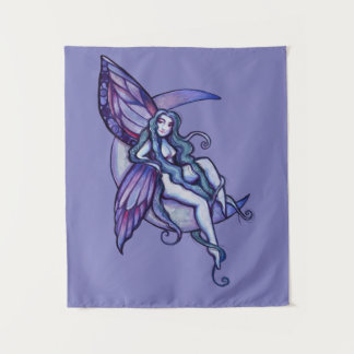 MoonChild Fairy Moon Child Faerie Art Fae Tapestry
