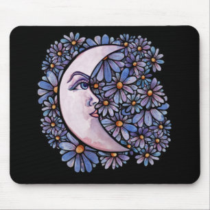 MoonChild Moon Goddess Art Moon Child Purple       Mouse Mat