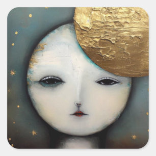 Moonchild Square Sticker