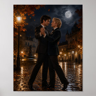 Moondance Gay Art Project Poster