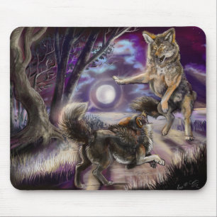 Moondancer Coyotes Mouse Mat