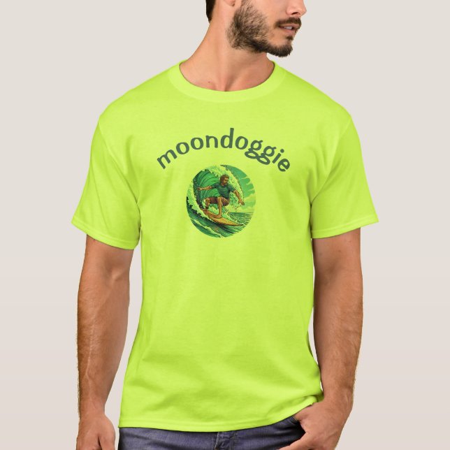 Moondoggie Surfer Graphic T-Shirt (Front)