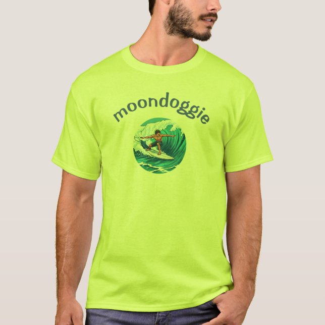 Moondoggie Surfer Graphic T-Shirt (Front)