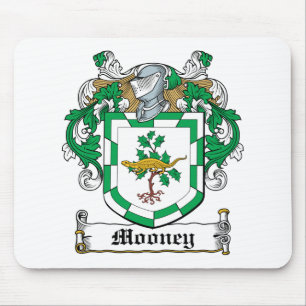 Mooney Family Crest Mouse Mat