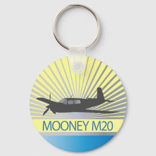 Mooney M20 Aviation Key Ring