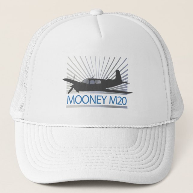 Mooney M20 Aviation Trucker Hat (Front)