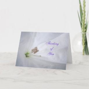 Moonflower #7- blank or customise card