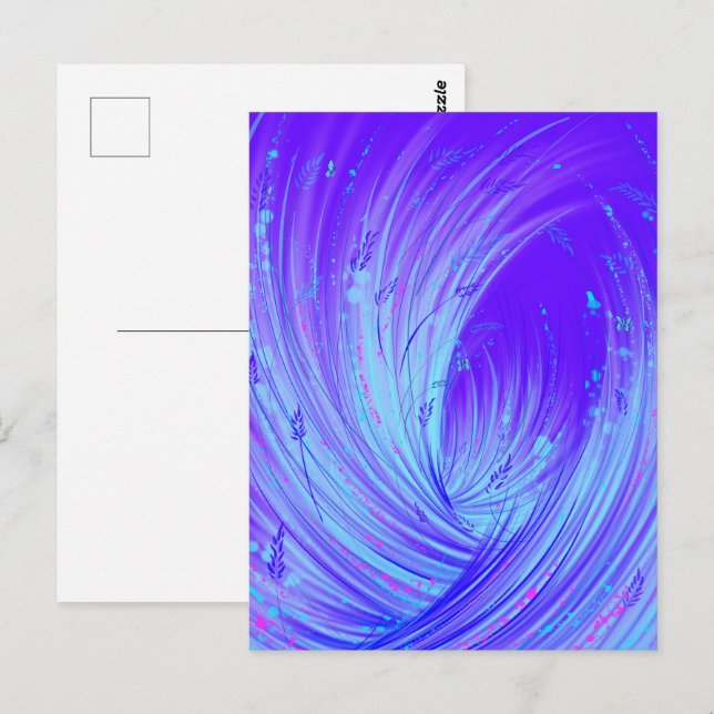 MoonFlower  Enchanted Darden  Postcard (Front/Back)