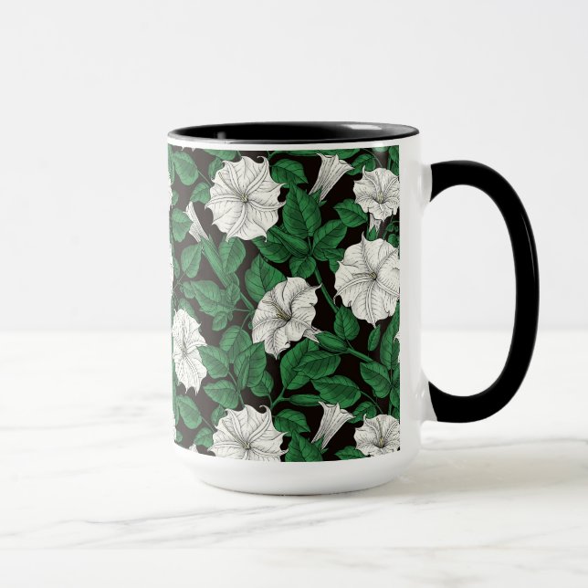 Moonflowers 2 mug (Right)