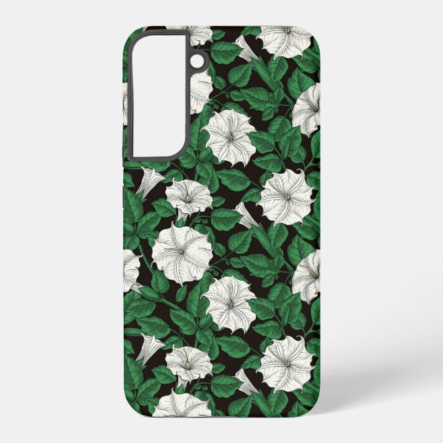 Moonflowers 2 samsung galaxy s22+ case (Back)