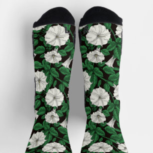 Moonflowers 2 socks