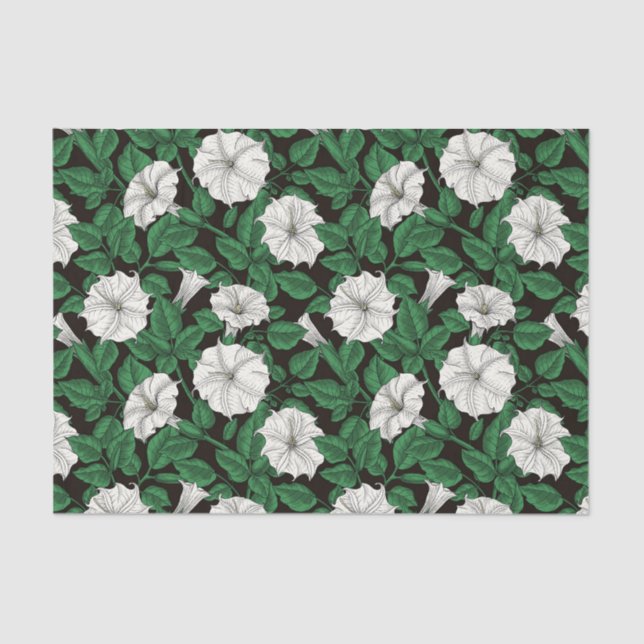 Moonflowers 2 tissue paper (Front)