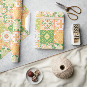 Moonflowers 2 wrapping paper