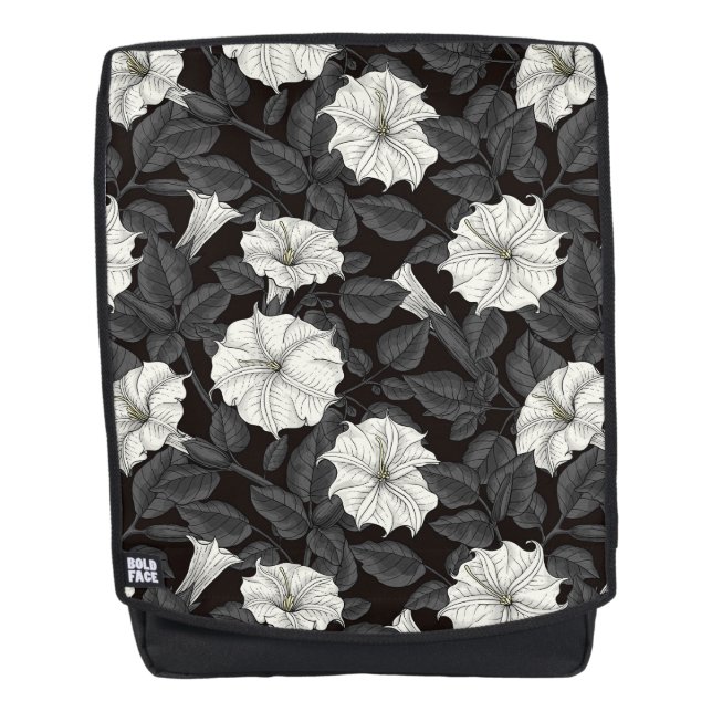 Moonflowers Backpack (Front)
