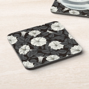 Moonflowers Beverage Coaster