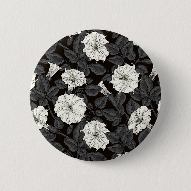 Moonflowers Button (Front)