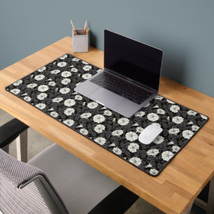 Moonflowers Wrapping Paper Desk Mat
