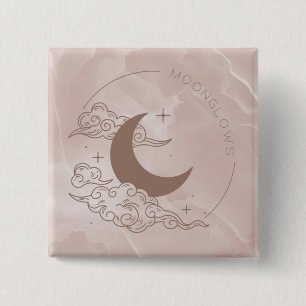 Moonglows 15 Cm Square Badge