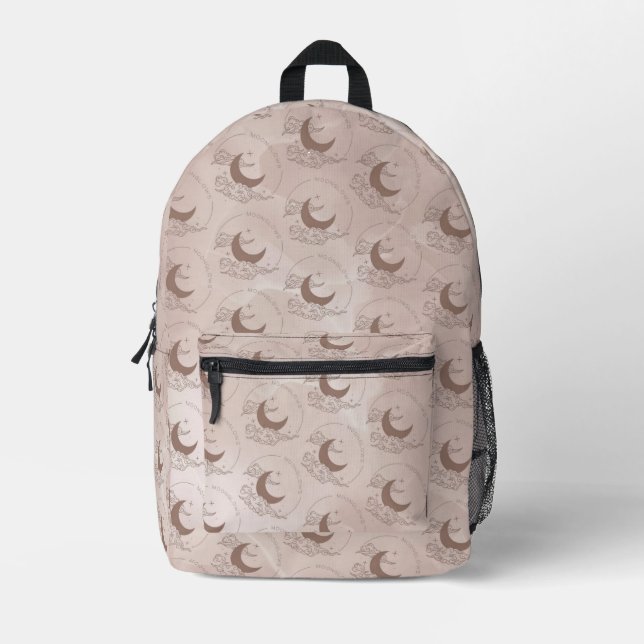 Moonglows Printed Backpack (Front)
