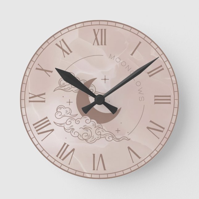 Moonglows Round Clock (Front)
