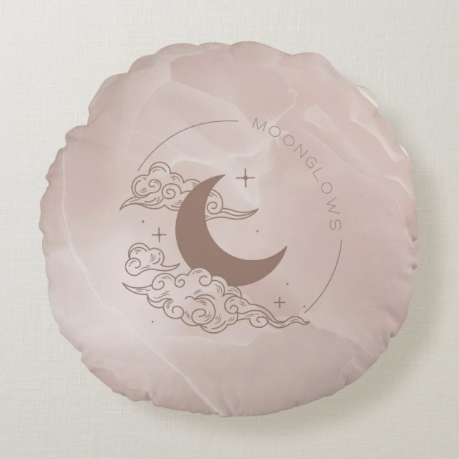 Moonglows Round Cushion (Front)