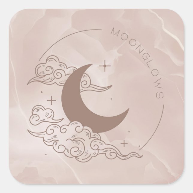 Moonglows Square Sticker (Front)