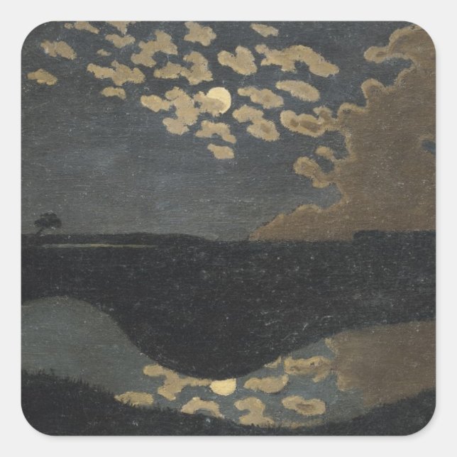 Moonlight, 1894 square sticker (Front)