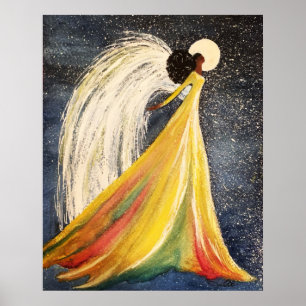 Moonlight Angel Poster